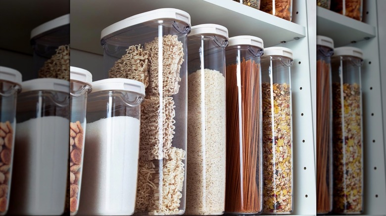 IKEA 365+ Dry food jar with lid holding pastas and cereals