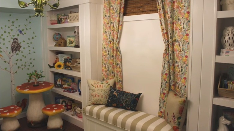 Play space under the stairs