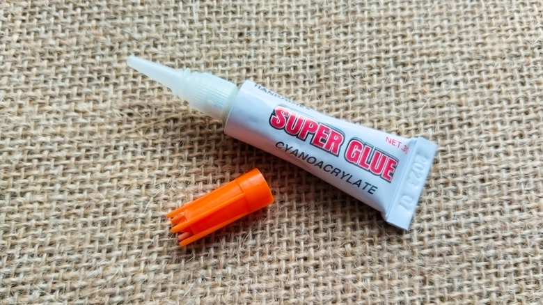 Tube of super glue