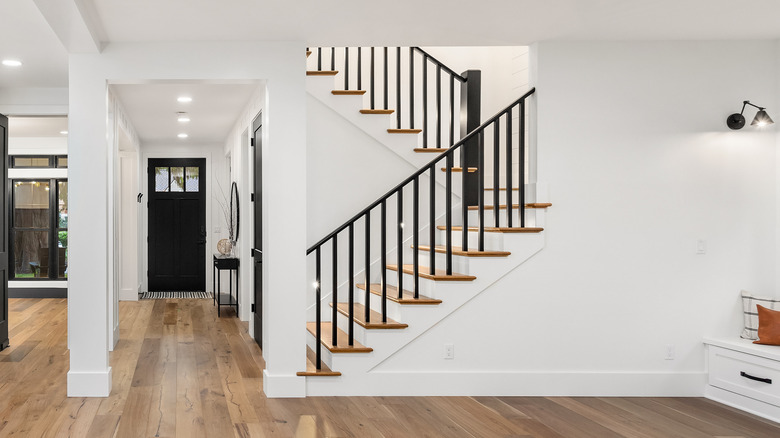 staircase in home