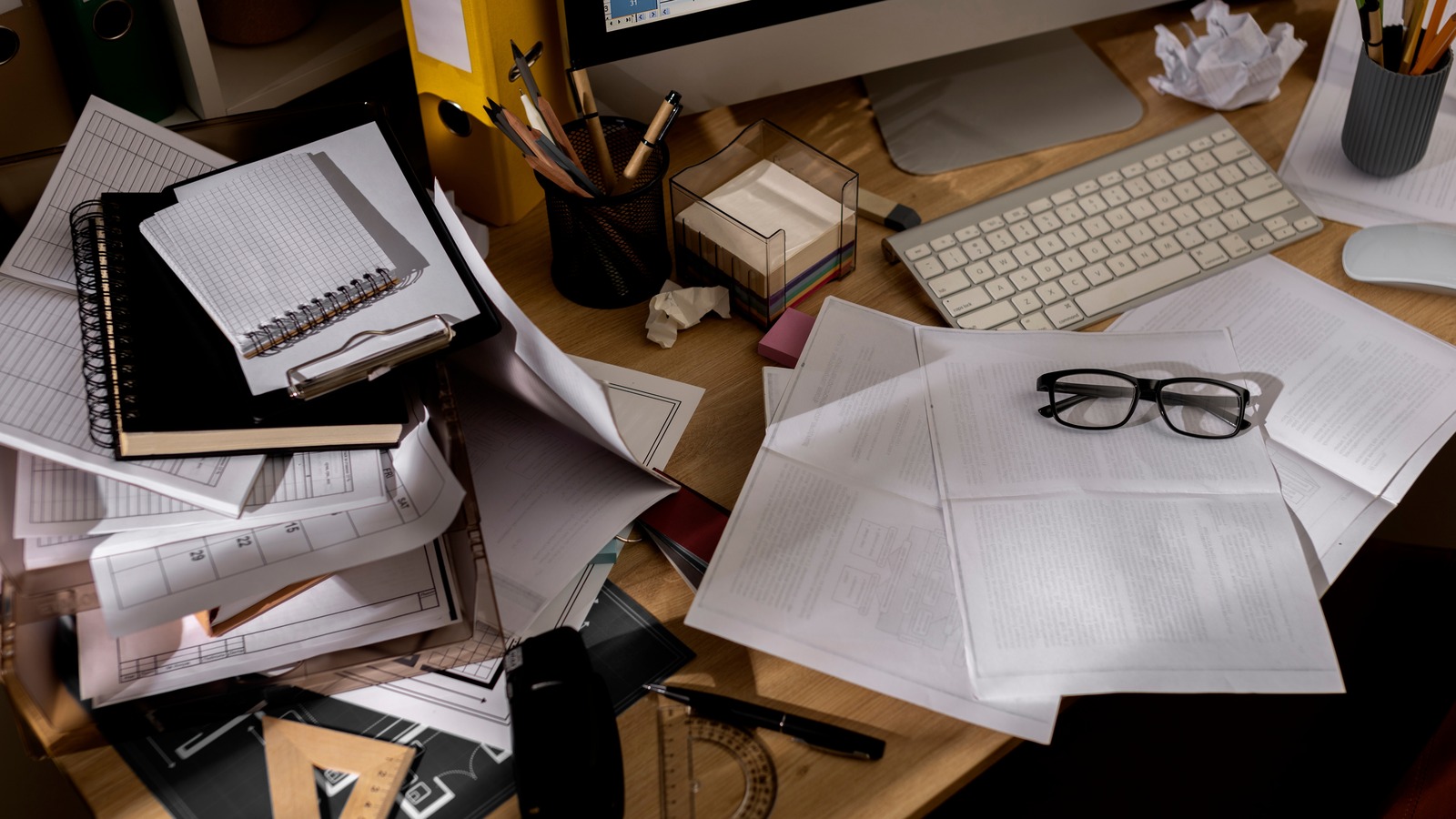 Hacking A Dollar Tree Wire Shelf To Organize Your Home Office Desk