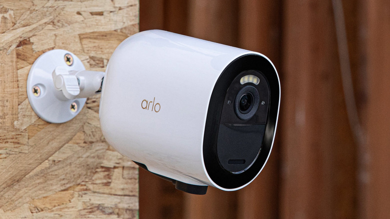 an arlo go 2 lte wifi camera provides protection for remote locations