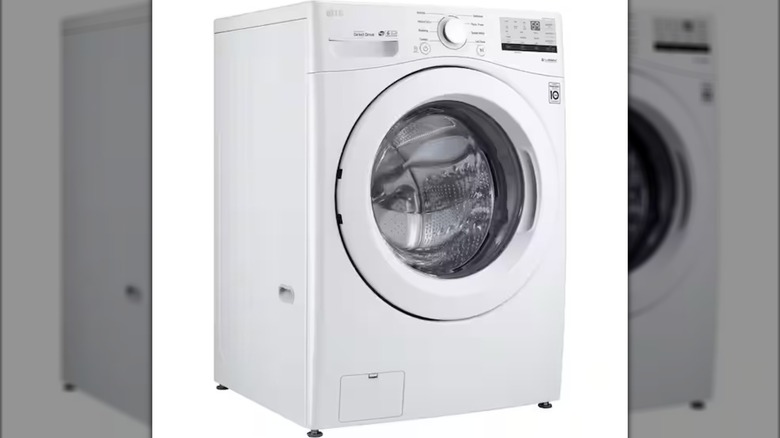 Front view of the LG WM3400CW