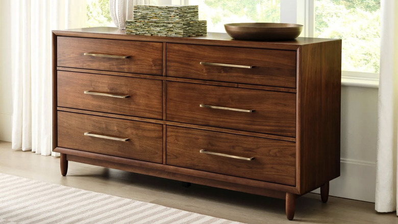 Marina Del Ray dresser from Costco in a bedroom