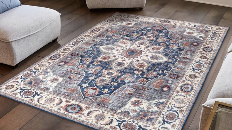 Wyatt & Ash area rug in living room