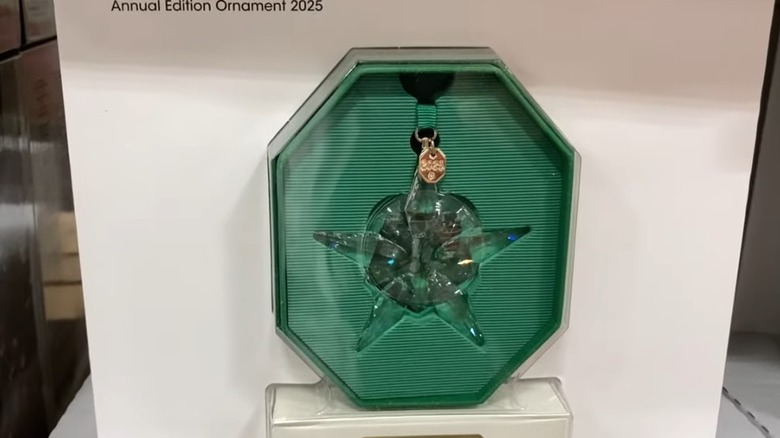 2025 annual Swarovski Christmas ornament at Costco