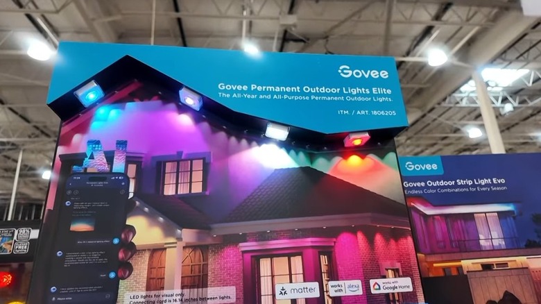 Govee permanent outdoor lights elite at Costco