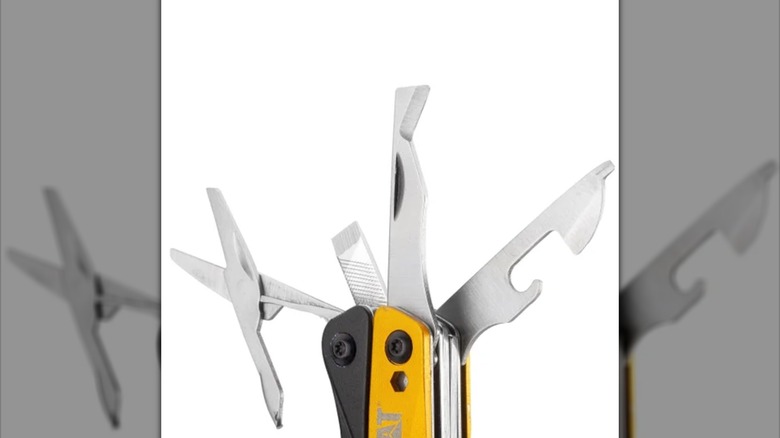 closeup on CAT multi-tool