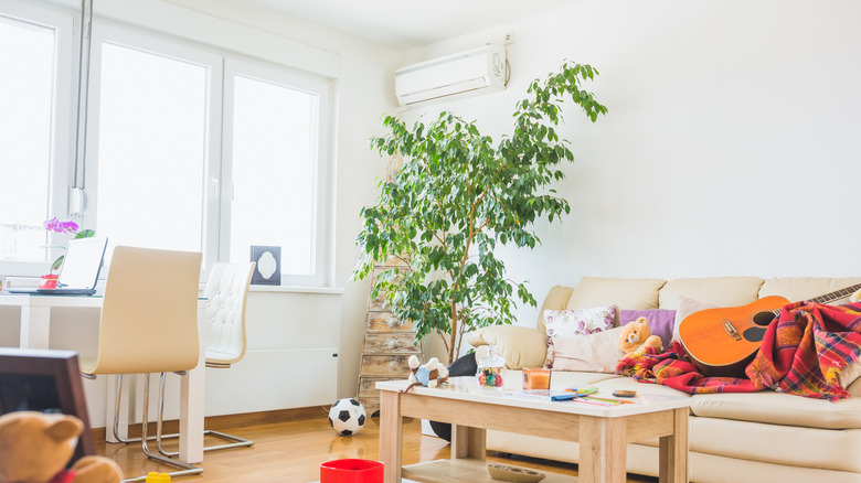 And untidy living and office space that needs organizing.