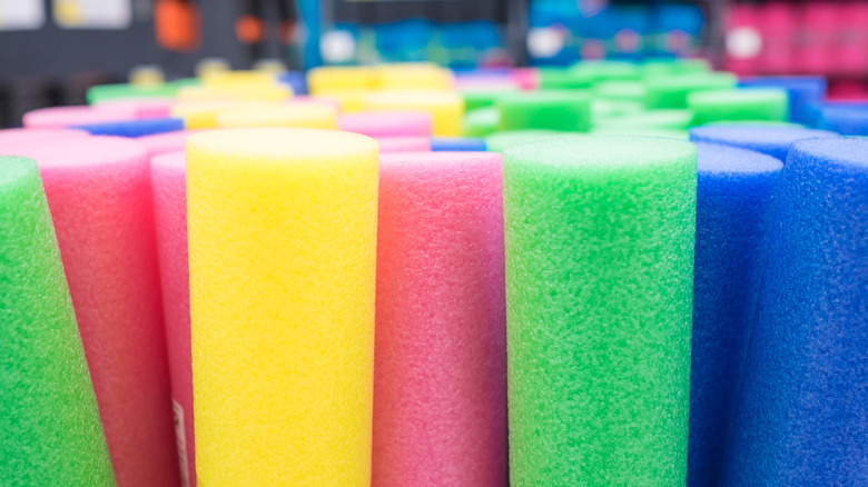 pool noodles in store