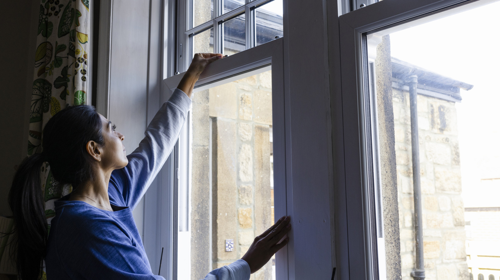 Create Privacy Without Curtains With This Affordable And Stylish Window Treatment