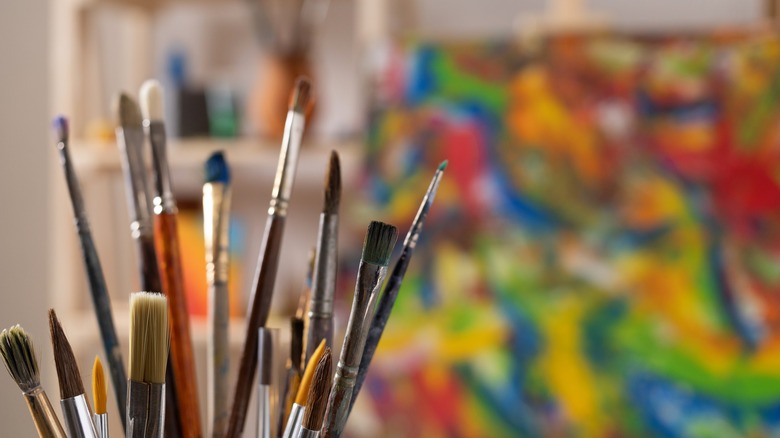 paint brushes