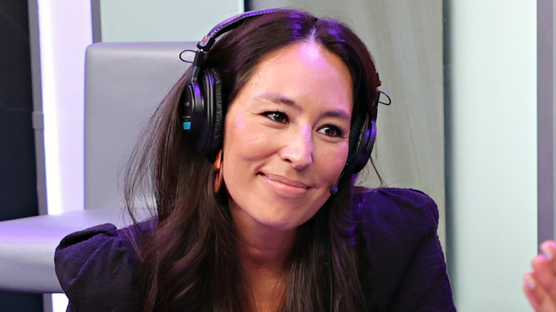 Joanna Gaines smiles during an interview