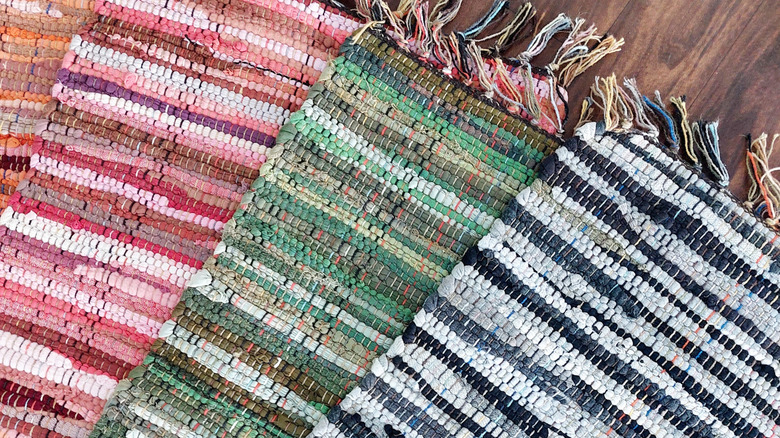 Rag runner rugs