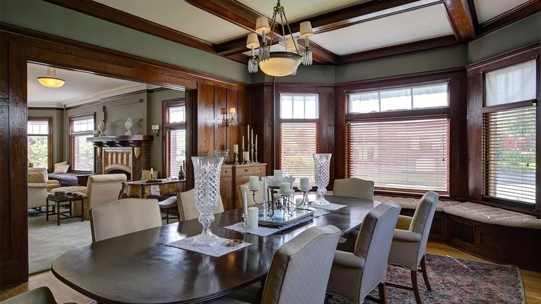 Tudor dining room