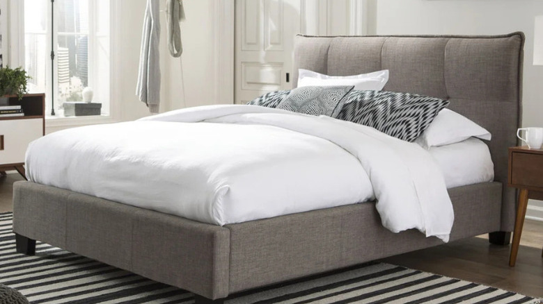 The Mirrea Upholstered Bed from WW Furniture