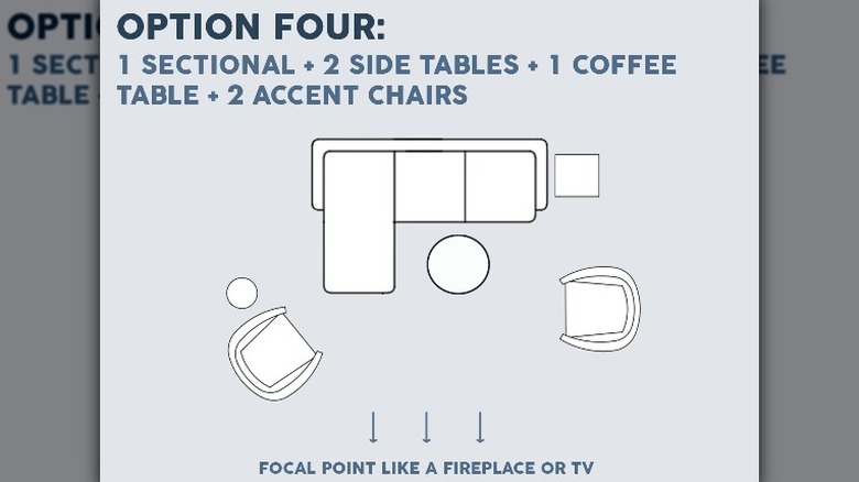 Living room layout 4