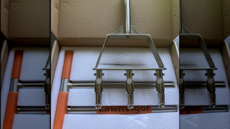 Manual aerator in box