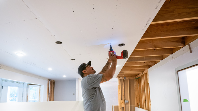 Drop ceiling installation