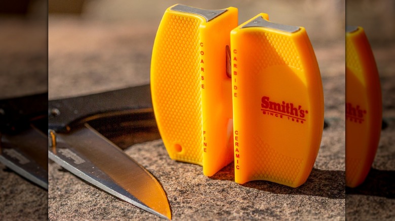 The Smith's CCKS 2-Step Knife Sharpener, available at Amazon