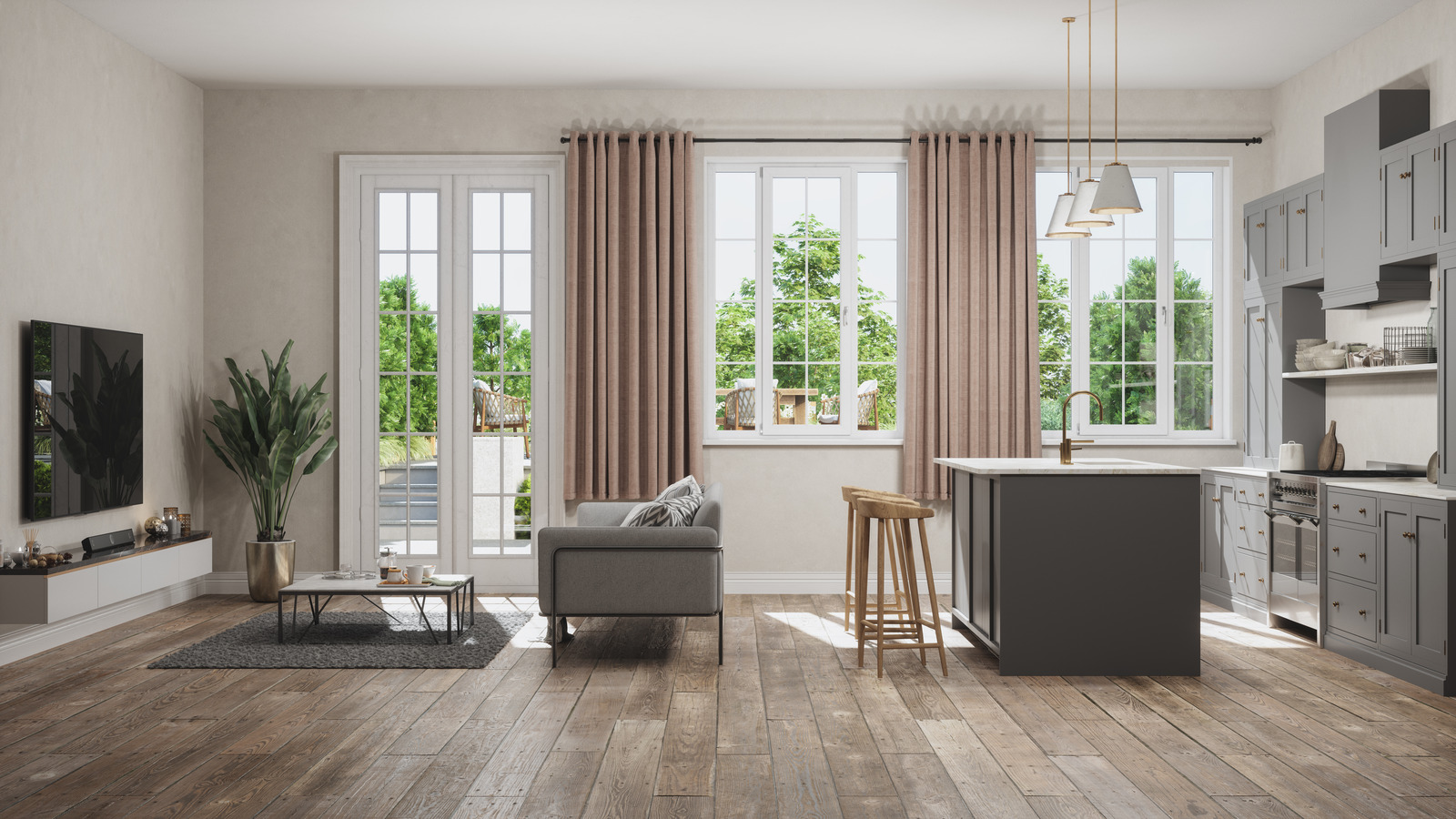 DIY A RenterFriendly Room Divider Using A Few Dollar Tree Items