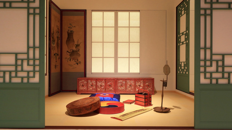 South Asian inspired room decor