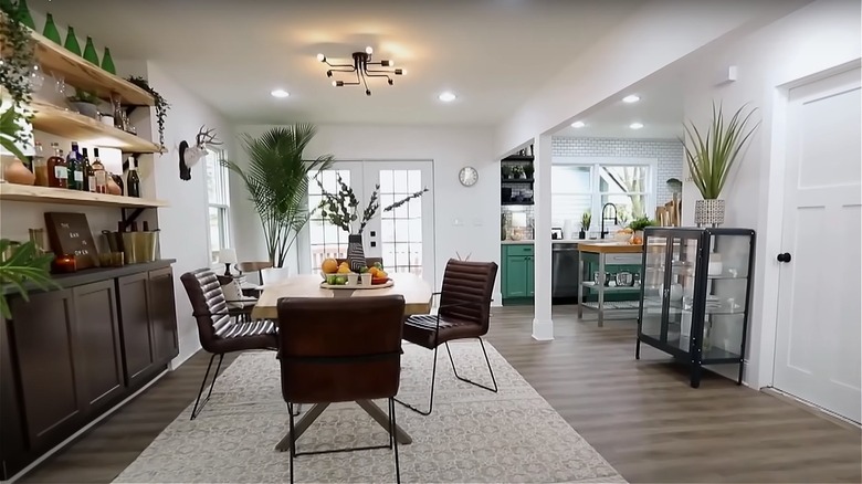 Staged home on Good Bones