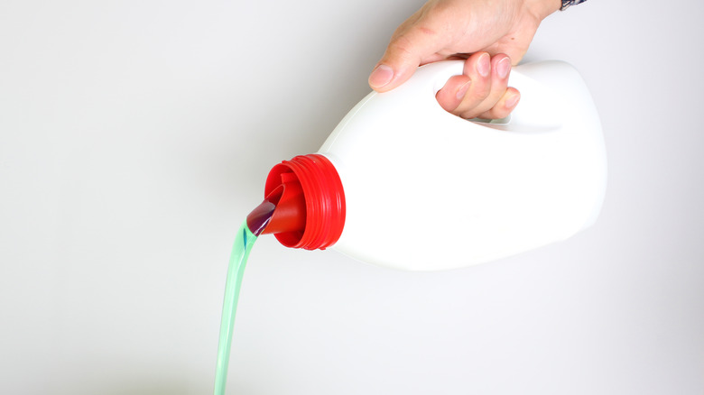 Dispose of expired laundry soap