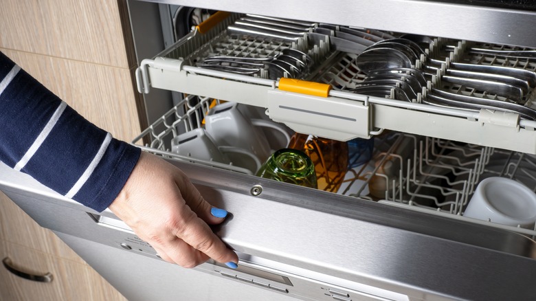 a dishwasher