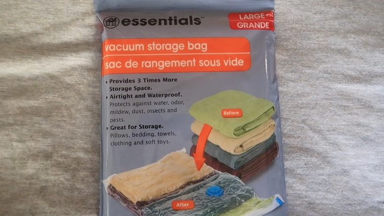 Essentials vacuum storage bag