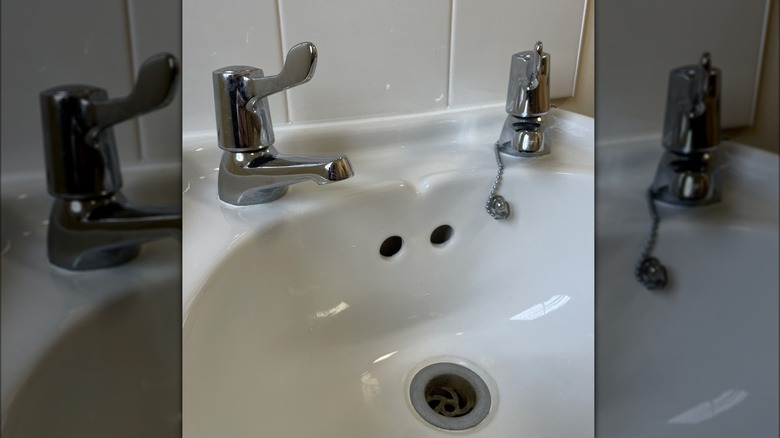 Water filling sink