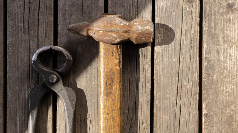 Rusty hammer