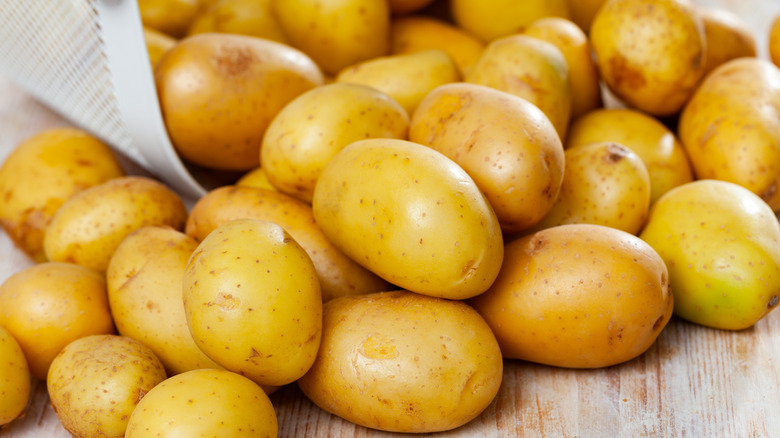 Pile of potatoes