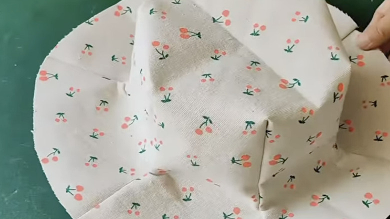 Handmade garden hat