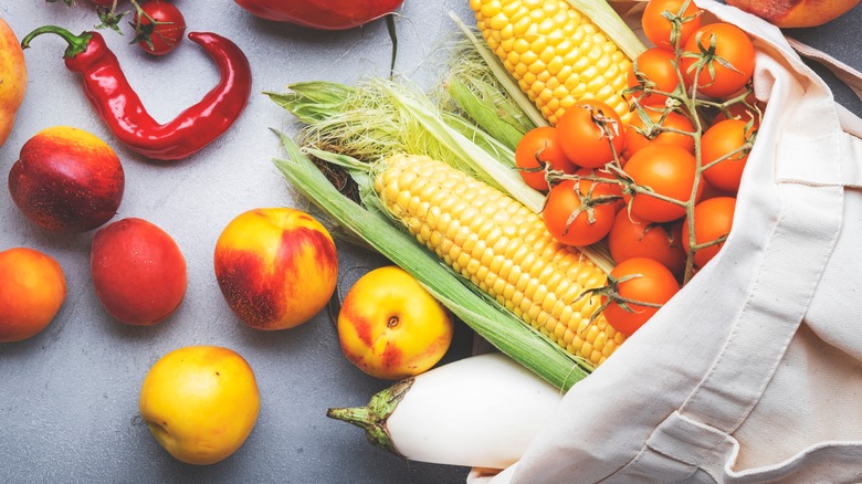 Bag of produce