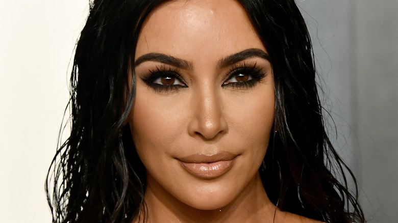 Kim Kardashian close-up