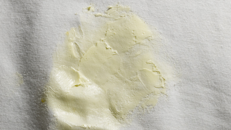Butter stain
