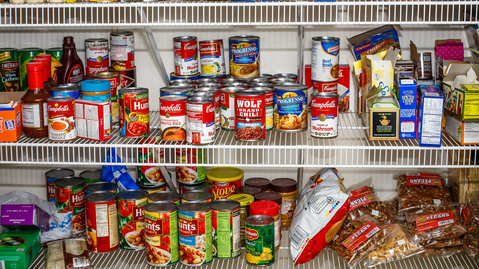 Easily Upgrade Your Pantry With One Genius Home Depot Shelving Hack