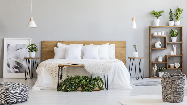 mid-century modern bedroom