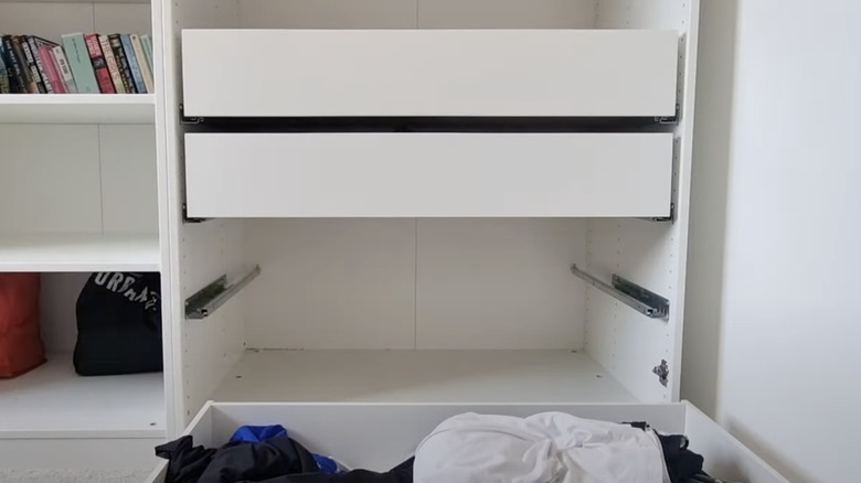 missing IKEA PAX drawer