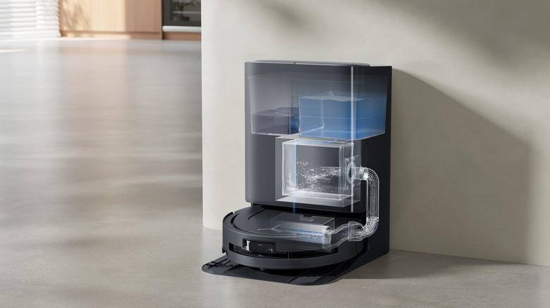 The ECOVACS T80 OMNI base station