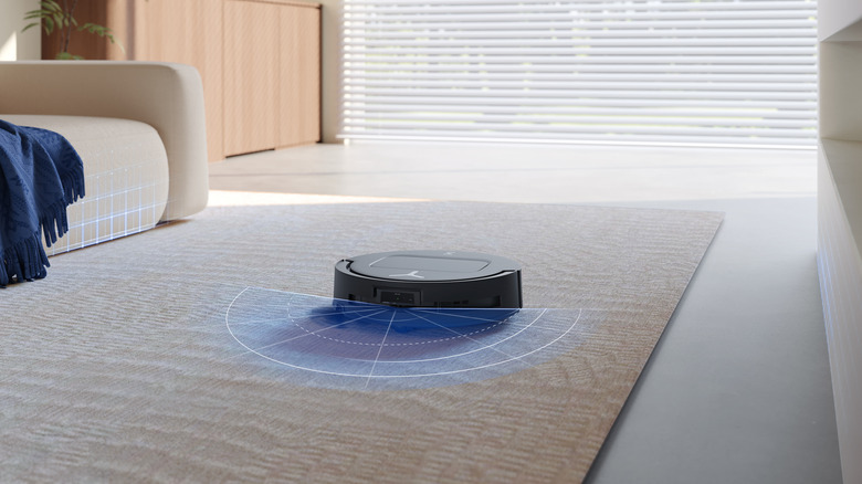 The ECOVACS T80 OMNI identifying its surroundings