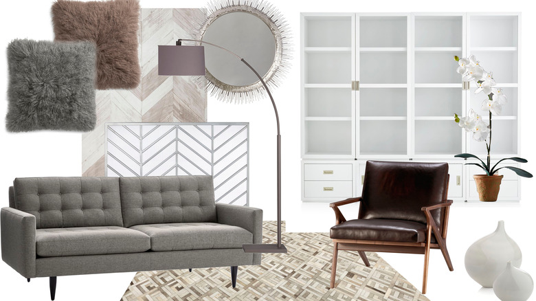 mood board furniture and decor