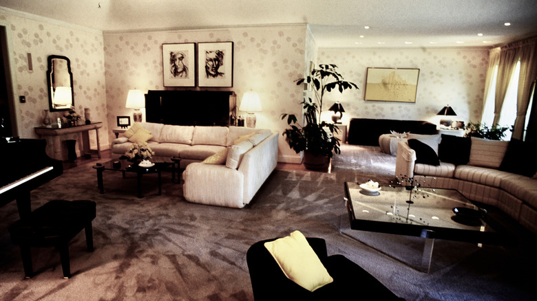 A 1980s living room.
