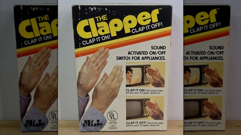 a product box for the original Clapper