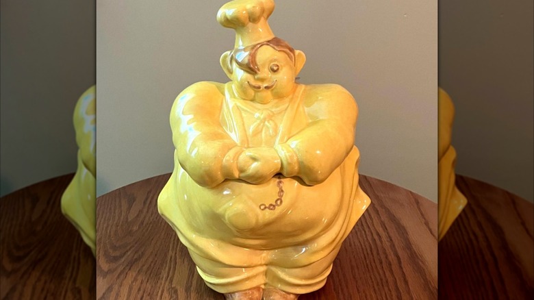 Ceramic Chef Pierre Cookie Jar