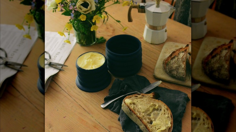 black butter bell on tablescape