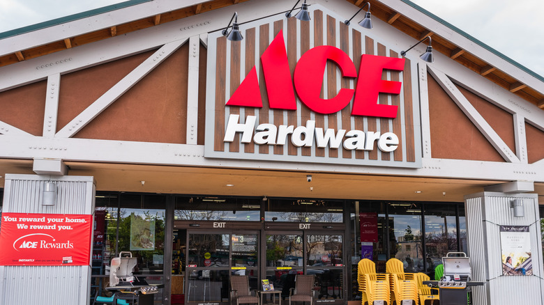 Ace Hardware storefront