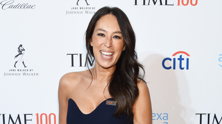 Joanna Gaines on a red carpet