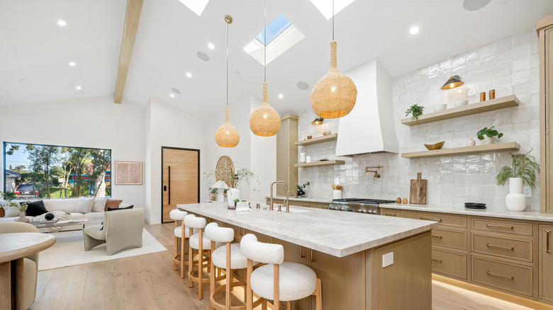 A modern luxury kitchen